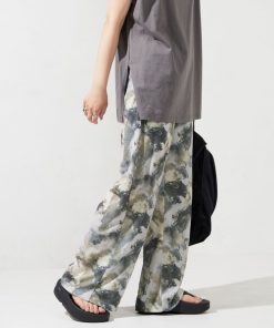 FREAK'S STORE 「FREAK'S STORE」 イージーパンツ フリ- チャコールグレー レディース