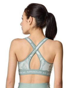 UNDER ARMOUR 【30％OFF】公式 アンダーアーマー ウィメンズ UAクロスバックブラ プリント ミディアムサポート トレーニング スポーツブラ 4000 6001296